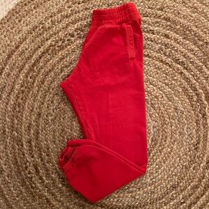 Aerie Red Joggers